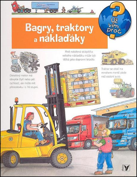 Bagry, traktory a náklaďáky - 978-80-00-02454-7