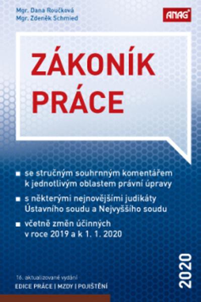 Zákoník práce 2020 (sešitové vydání) - 978-80-7554-247-2