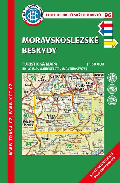 KČT 96 Moravskoslezské Beskydy - 9788073245412