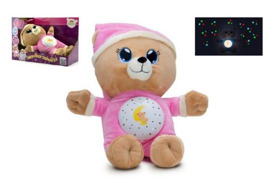 Teddies Medvídek usínáček růžová - et00514003