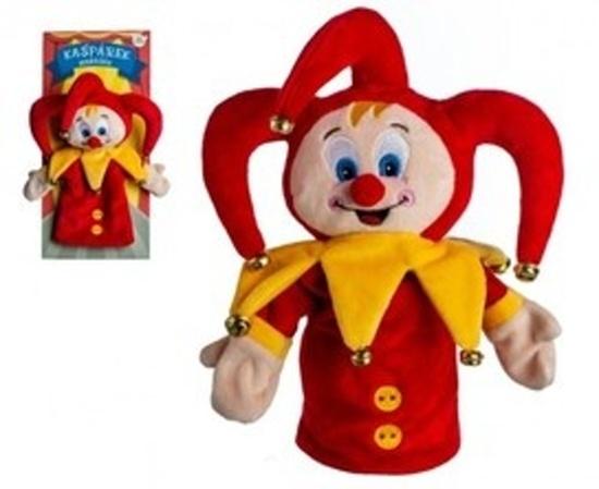 TEDDIES Maňásek Kašpárek s rolničkou 27 cm - 00514106