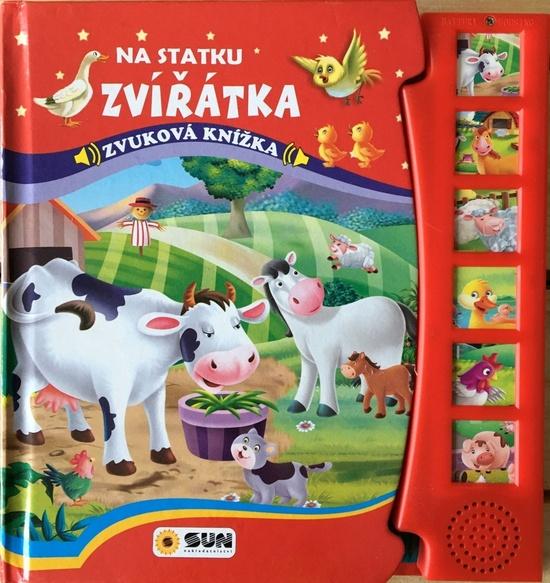 Zvířátka na statku Zvuková knížka - 978-80-7567-190-5