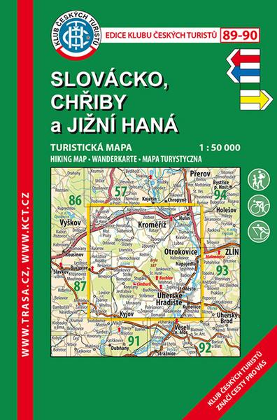 KČT 89-90 Slovácko, Chřiby a Jižní Haná - 9788073245443