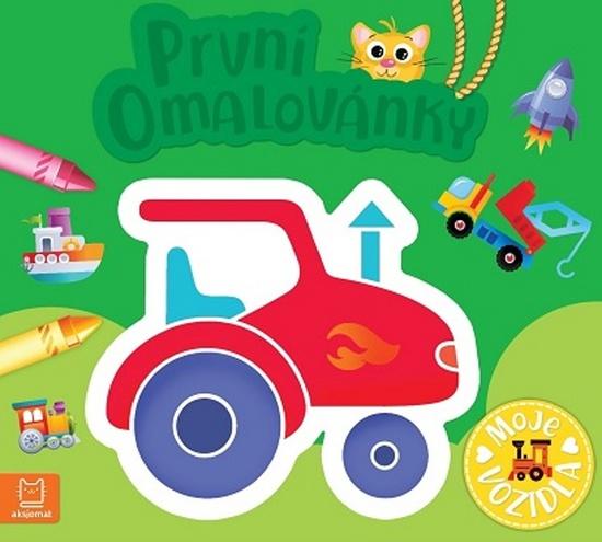 První omalovánky Moje vozidla