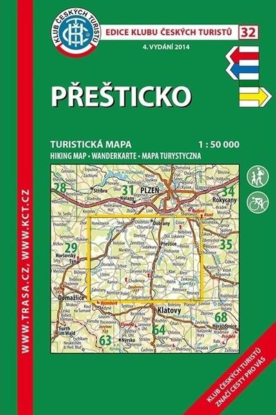 KČT 32 Přešticko 1:50 000 - 9788073245535