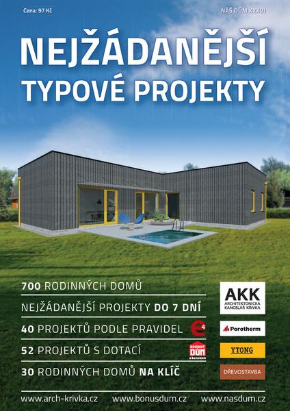 Náš dům XXXVI Nejžádanější typové projekty 2020 - 978-80-907154-2-4