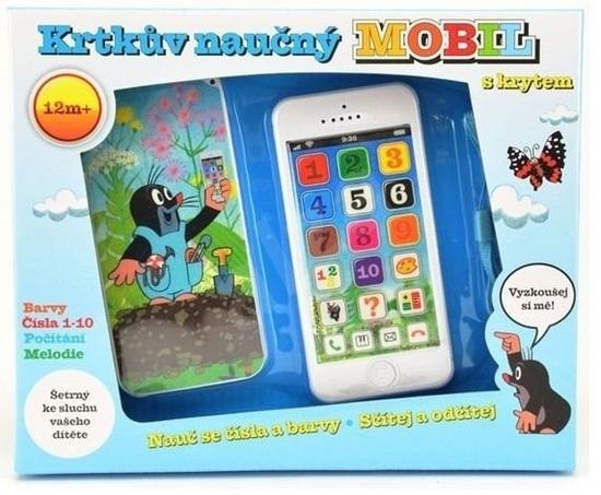 Krtkův naučný mobil se zvukem na baterie