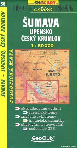 Šumava, Lipensko, Český Krumlov 1:50 000 - 8072241737
