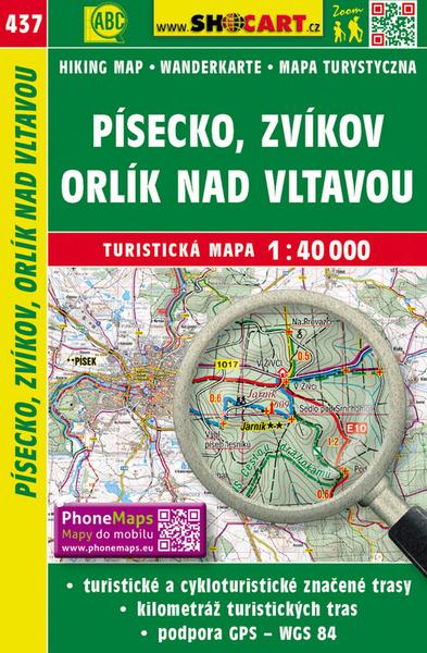 Písecko, Zvíkov, Orlík nad Vltavou 1:40 000 - 978-80-7224-715-8