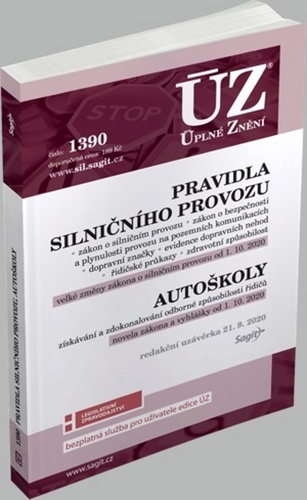 ÚZ 1390 Pravidla silničního provozu, Autoškoly - 978-80-7488-425-2