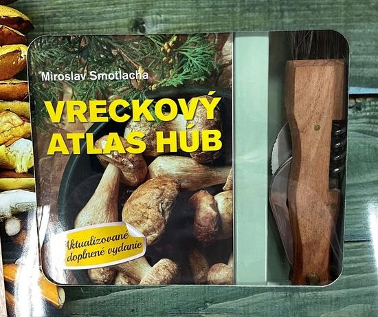 Vreckový atlas húb + hubársky nôž - 978-80-7451-843-0