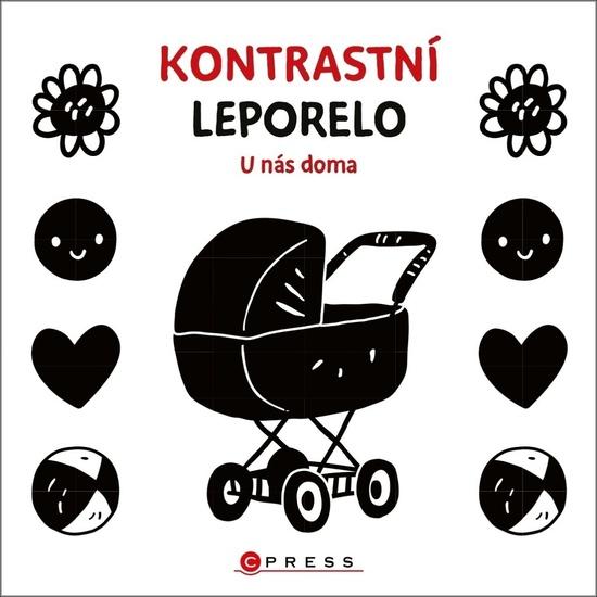 Kontrastní leporelo U nás doma - 978-80-264-3514-3