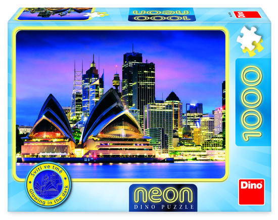 Puzzle 1000 Opera v Sydney neon - 541306DIN
