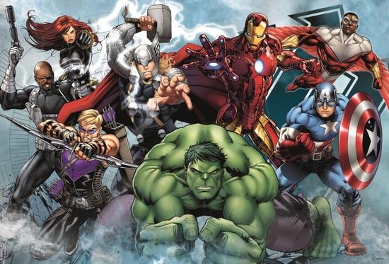 TREFL Puzzle Avengers: Do akce 100 dílků - 16272