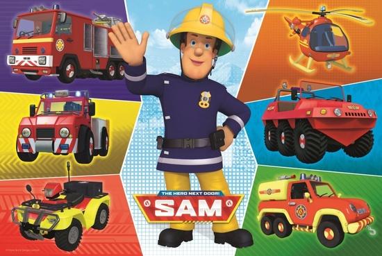 TREFL Puzzle Požárník Sam 100 dílků - 16354