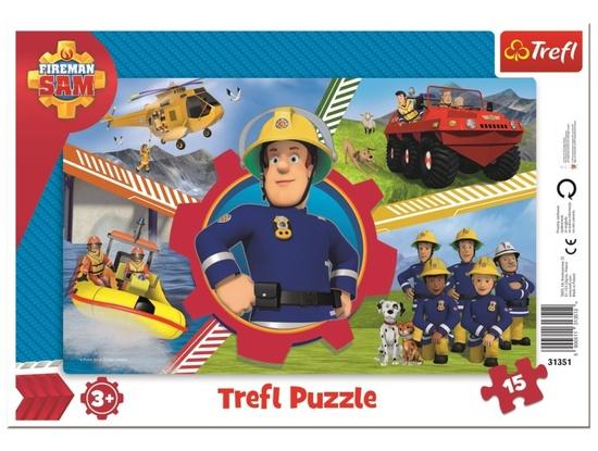 TREFL Puzzle Požárník Sam 15 dílků - 31351