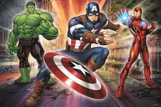 TREFL Puzzle Ve světě Avengers MAXI 24 dílků - 14321TRF