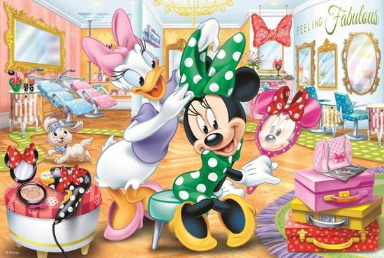 TREFL Puzzle Myška Minnie a Daisy 100 dílků - 16387