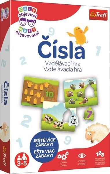 TREFL Vzdělávací hra Malý objevitel: Čísla - 01983TRF