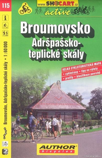 Broumovsko Adršpašsko-teplické skály 1:60 000 - 9788072245192