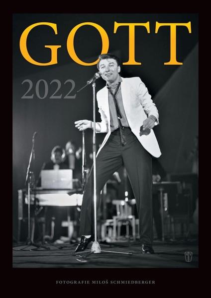 Exklusivní nástěnný kalendář Gott 2022 - 978-80-206-0084-4