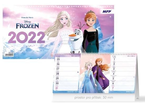 DISNEY Frozen (čtrnáctidenní) 2022 - stolní kalendář