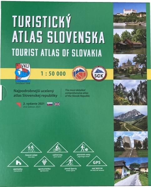 Turistický atlas Slovenska 1:50 000 - 978-80-999343-6-9