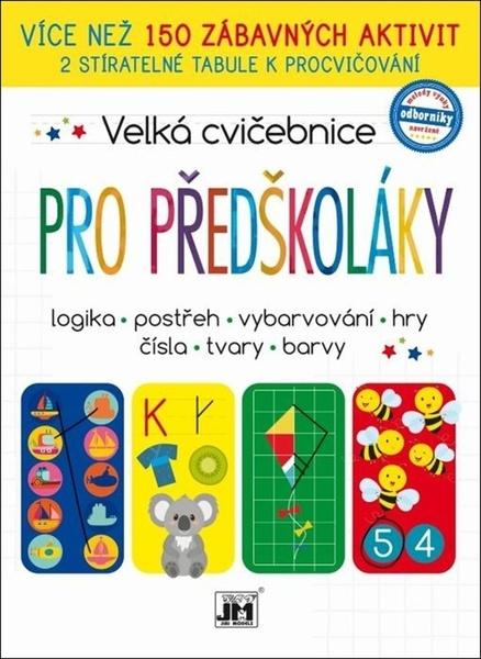JIRI MODELS Velká cvičebnice pro předškoláky - 2856-5