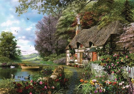 TREFL Puzzle Půvabné zákoutí 1000 dílků - 10297