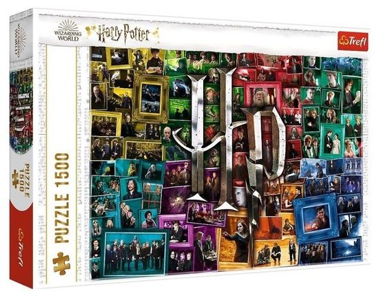TREFL Puzzle Harry Potter: Svět Harryho Pottera 1500 dílků - 26185