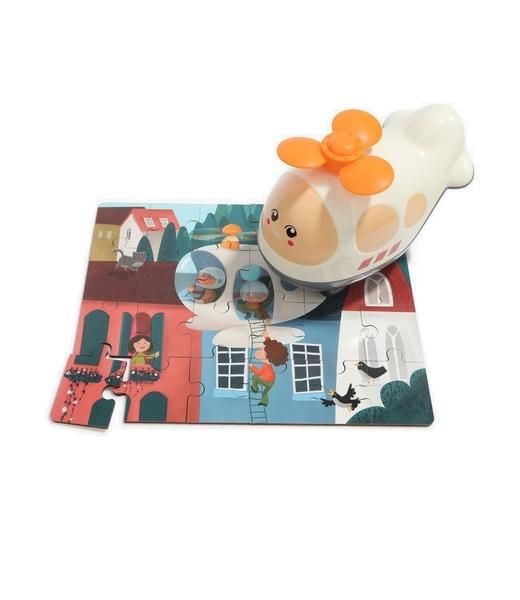 Dřevěné puzzle letadlo - 130911