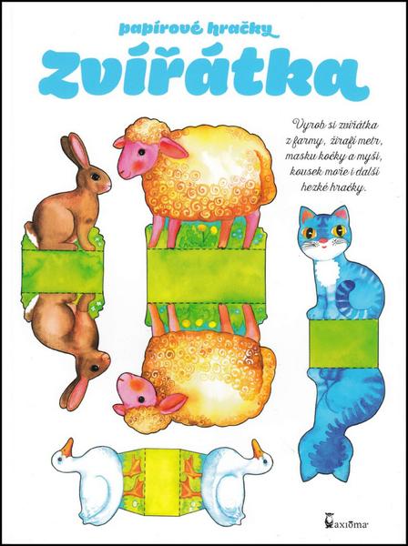 Papírové hračky Zvířátka - 9788072923267