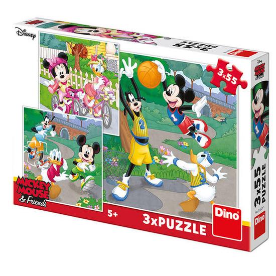 WD Mickey a Minnie sportovci 3x55D - 335271