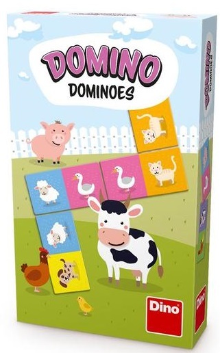 DINO Domino Domácí zvířátka - 622050