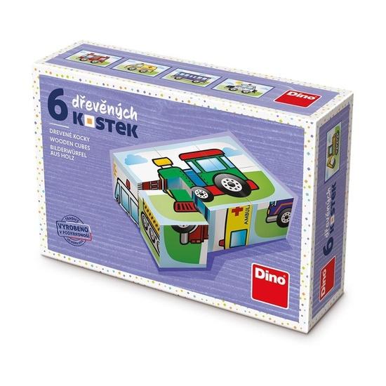 DOPRAVA 6 Dřevěné kostky - DI381119