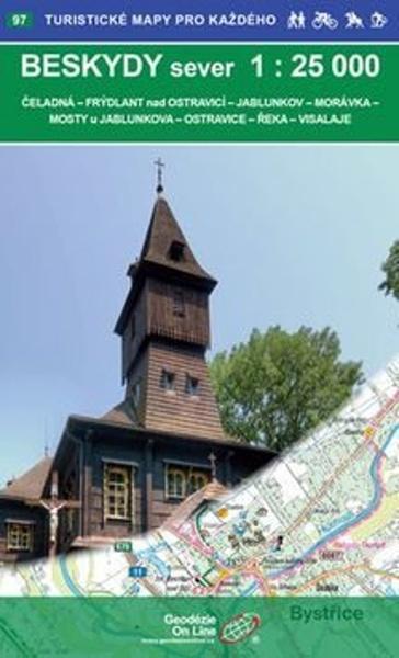 Beskydy sever 1:25 000 - 9788075060860