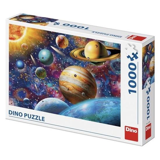 DINO Puzzle Planety Sluneční soustavy 1000 dílků - 532755DIN