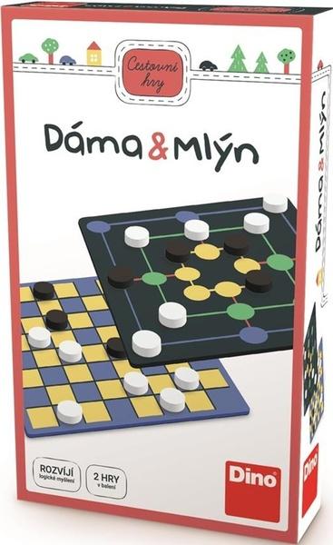 DÁMA A MLÝN Cestovní hra - DI622227