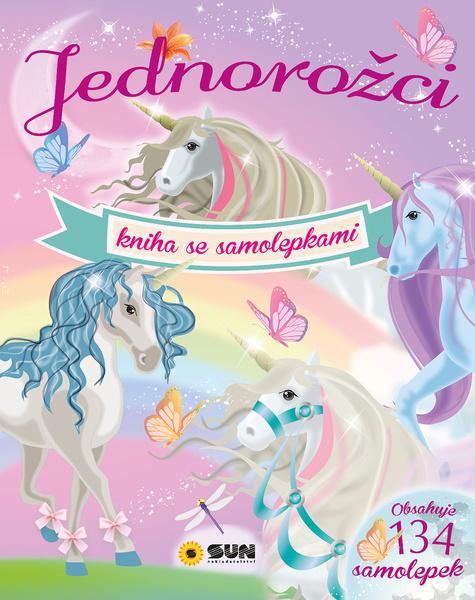 Jednorožci kniha se samolepkami - 9788075678287