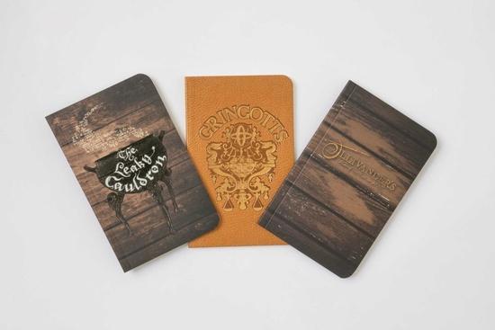 Harry Potter: Diagon Alley Pocket Notebook Collection (Set of 3) - 1683833562