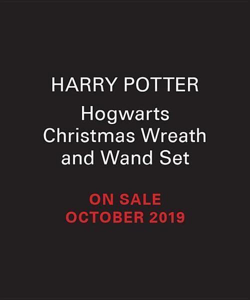 Harry Potter: Hogwarts Christmas Wreath and Wand Set: Lights Up! - 0762466979