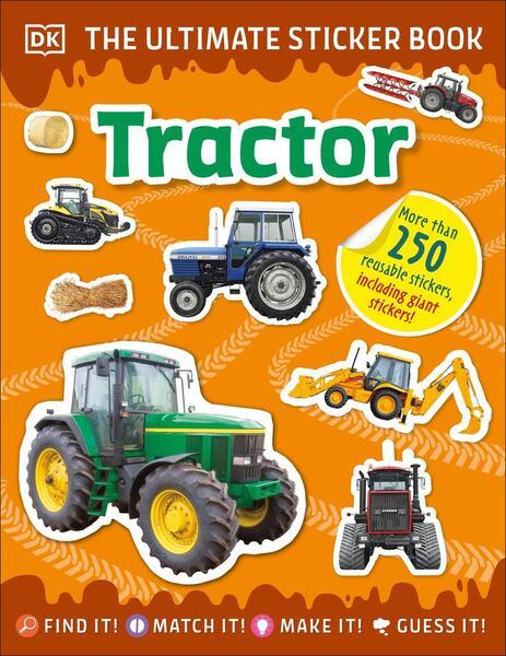 Ultimate Sticker Book Tractor - 024146708X