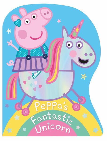 Peppa Pig: Peppa's Fantastic Unicorn Shaped Board Book - 024151925X