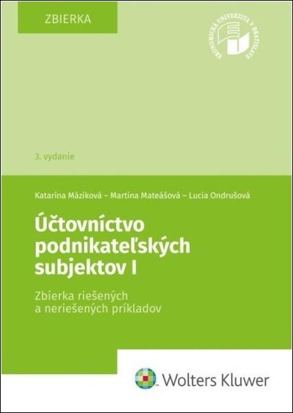 Účtovníctvo podnikateľských subjektov I - 9788057104612