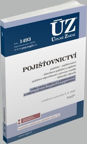 ÚZ 1493 Pojišťovnictví, pojištění odpovědnosti z provozu vozidla - 9788074885327