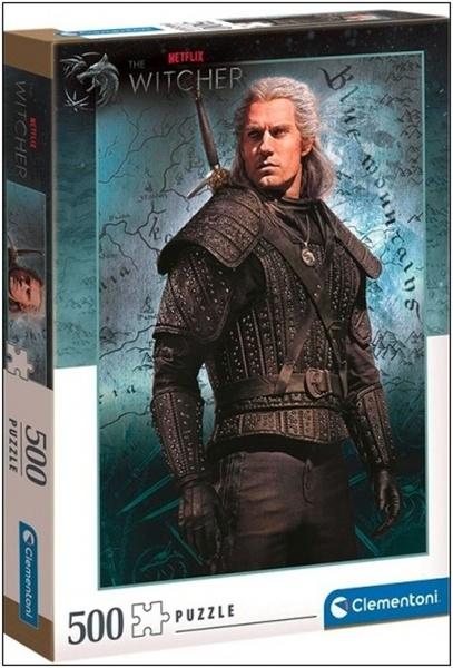 CLEMENTONI Puzzle Netflix: Zaklínač 500 dílků - 33C35092HMS