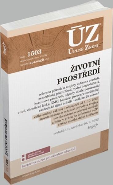 ÚZ 1503 Životní prostředí - neuveden - 9788074885433