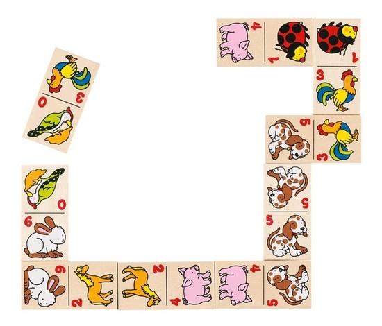 GOKI Domino Domácí zvířátka - 56961