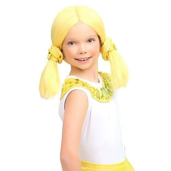 Paruka Lollipopz žlutá