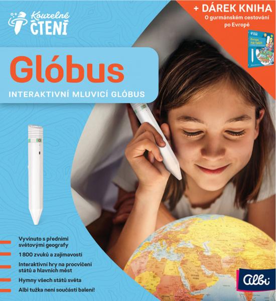 Glóbus 3.0 + kniha Evropa na talíři